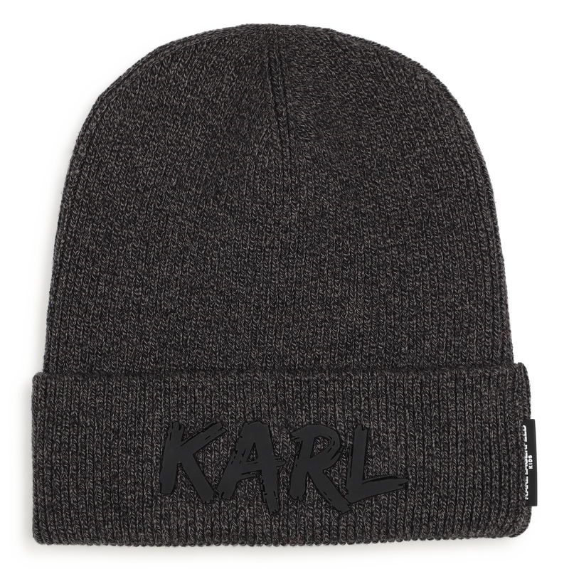 Knitted beanie KARL LAGERFELD KIDS 
                        BOY