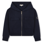 Hooded cardigan MICHAEL KORS 
                    GIRL