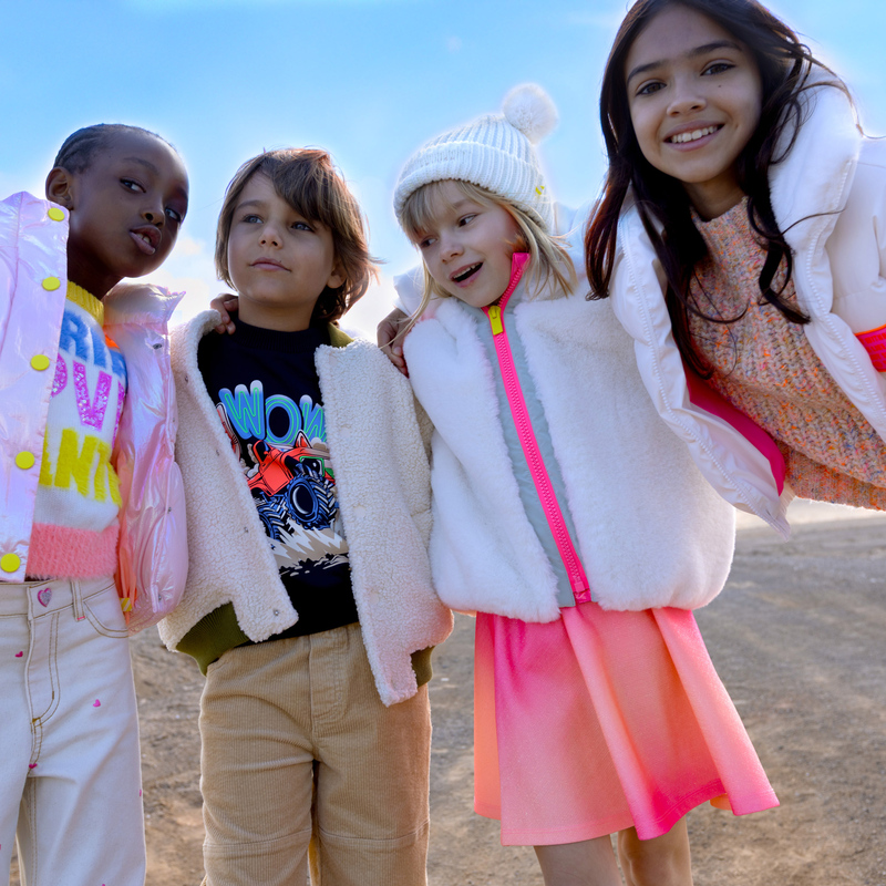 Sleeveless down jacket BILLIEBLUSH 
                        GIRL