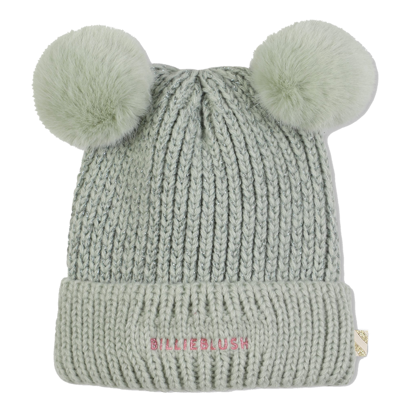Double pompom beanie BILLIEBLUSH 
                        GIRL