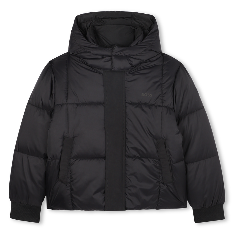 Down jacket with high collar BOSS 
                        BOY