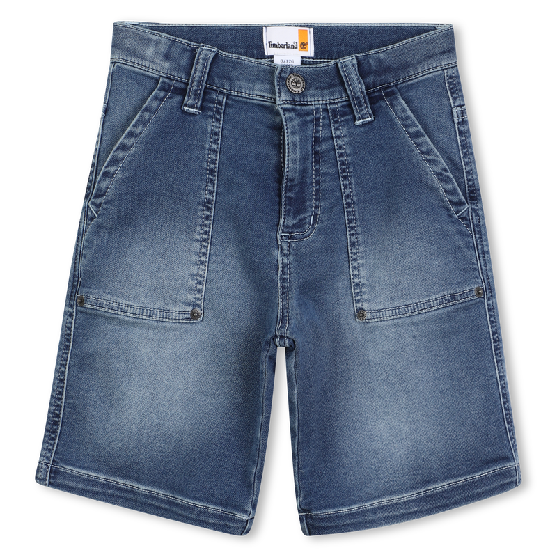 Stretch denim Bermuda shorts TIMBERLAND 
                        BOY