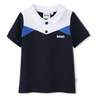 Color Block Polo Shirt BOSS 
                    BOY