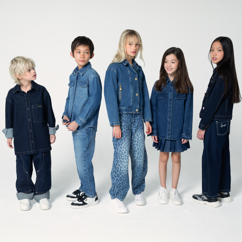 Lace-up low-top sneakers KARL LAGERFELD KIDS 
                    GIRL