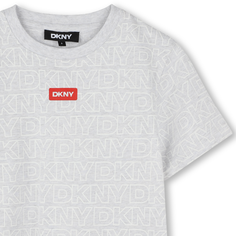 Printed cotton T-shirt DKNY 
                    BOY