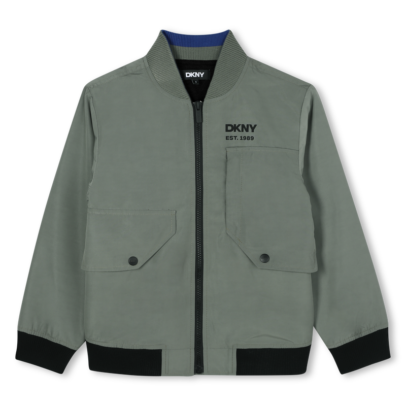Jacket with zip closure DKNY 
                    BOY