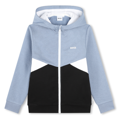 Hooded Zip-Up Cardigan BOSS BOY