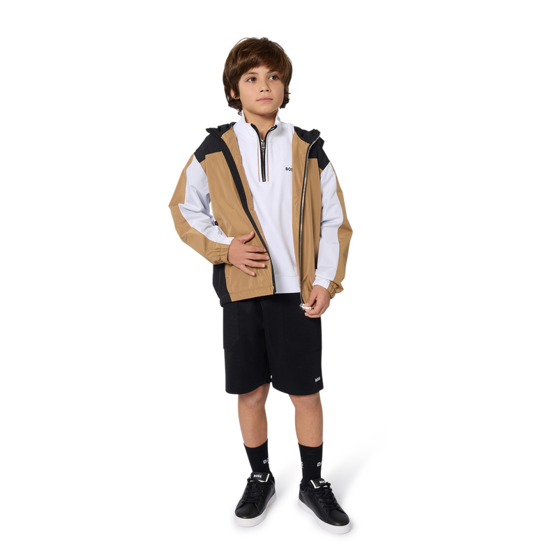 Zip-up stand-up sweatshirt BOSS 
                    BOY