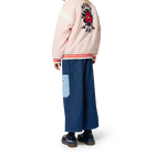 Embroidered woolen jacket KENZO KIDS 
                    GIRL