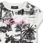 Short-Sleeved Dress KARL LAGERFELD KIDS 
                    GIRL