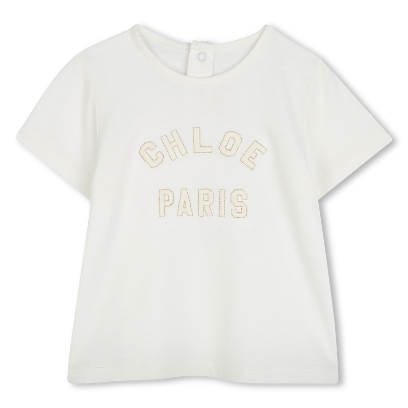 Short-sleeved cotton T-shirt CHLOE 
                    GIRL