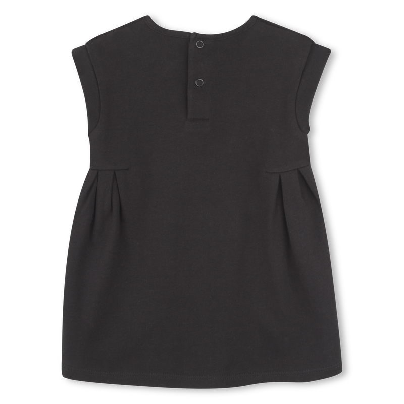 Flared dress with illustration KARL LAGERFELD KIDS 
                        GIRL