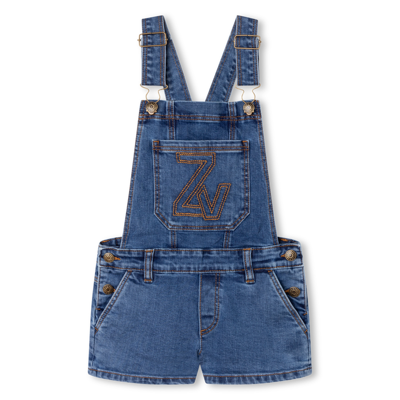 Short denim dungarees ZADIG & VOLTAIRE 
                    GIRL