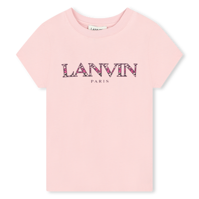 Curb Motif T-Shirt LANVIN GIRL