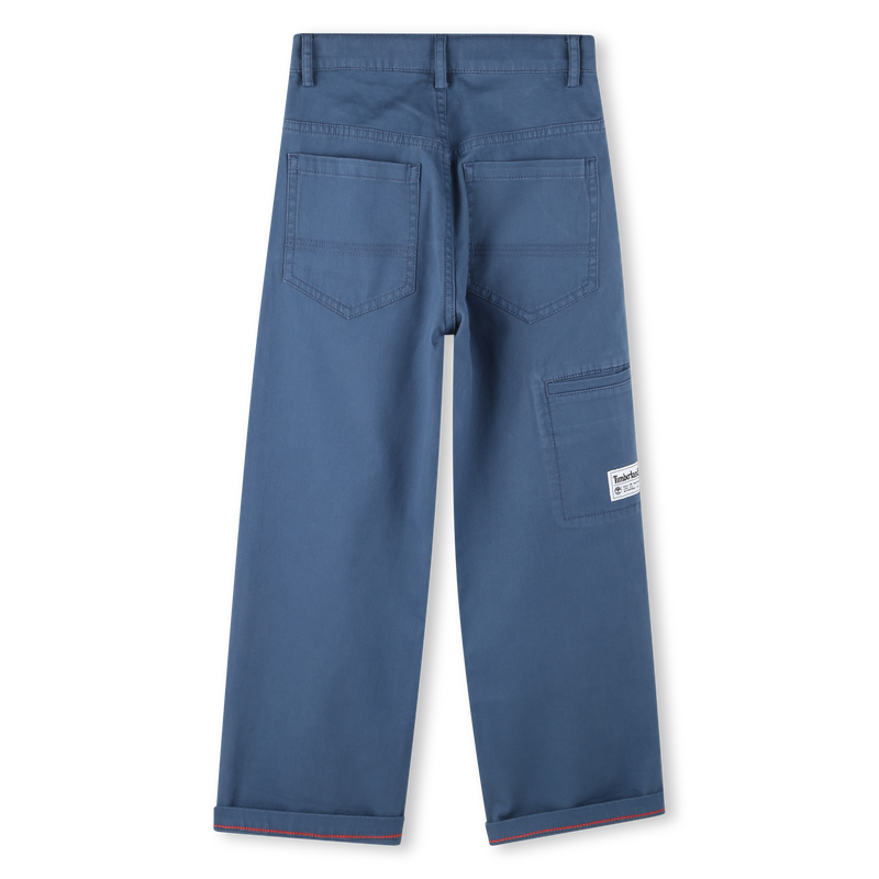 Twill Multipocketed Trousers TIMBERLAND 
                        BOY