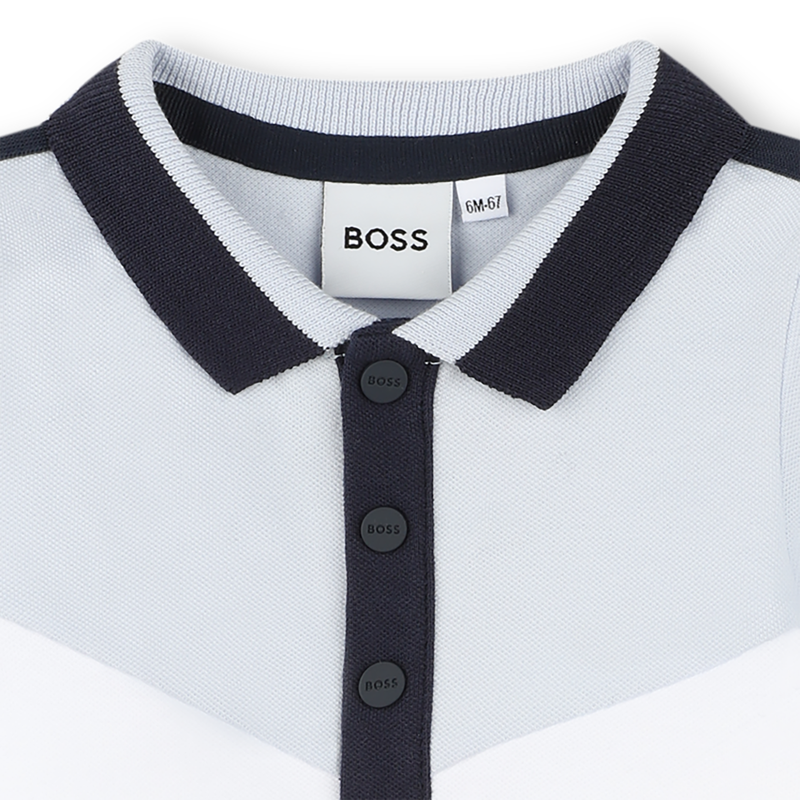 Cotton playsuit BOSS 
                    BOY