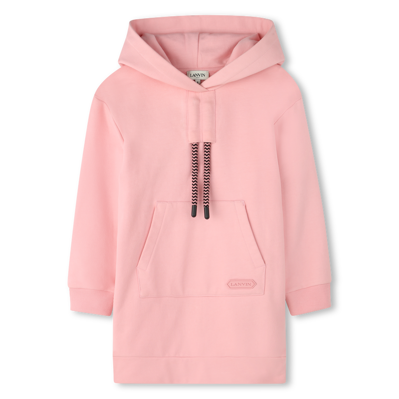 Fleece sweatshirt dress LANVIN 
                        GIRL