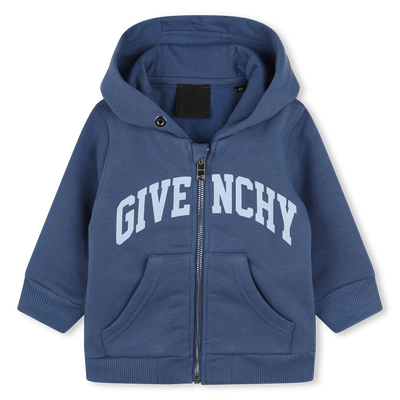 Hooded Fleece Cardigan GIVENCHY BOY