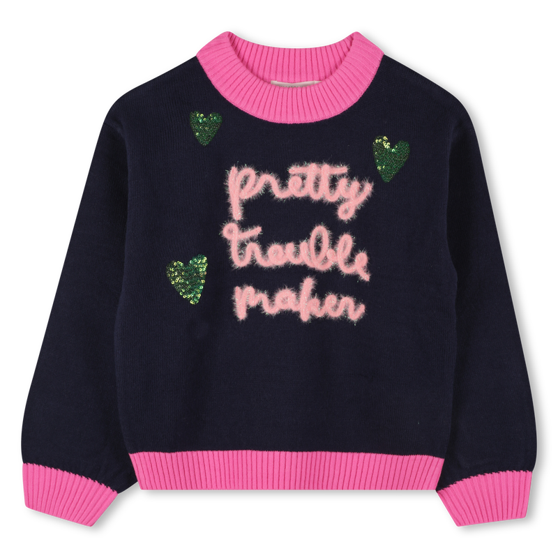 Fine knitted sweater BILLIEBLUSH 
                    GIRL