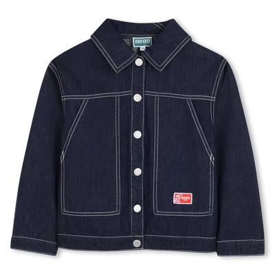 Denim Jacket KENZO KIDS GIRL