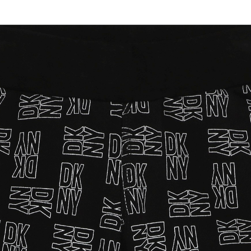 Printed fleece Bermuda shorts DKNY 
                    UNISEX