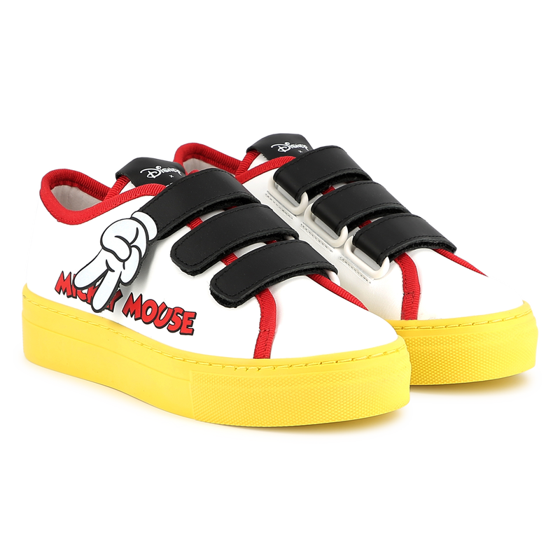 Velcro leather sneakers MARC JACOBS 
                    BOY
