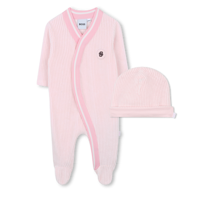 Pajama and hat set BOSS GIRL