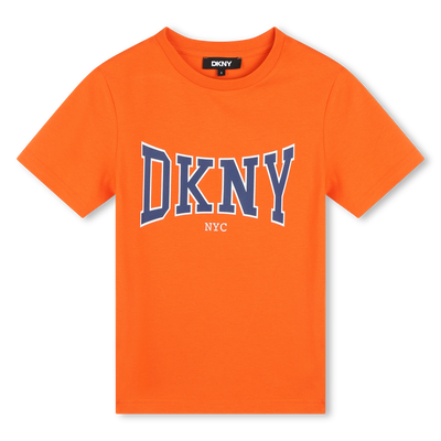 Short-Sleeved Cotton T-Shirt DKNY BOY