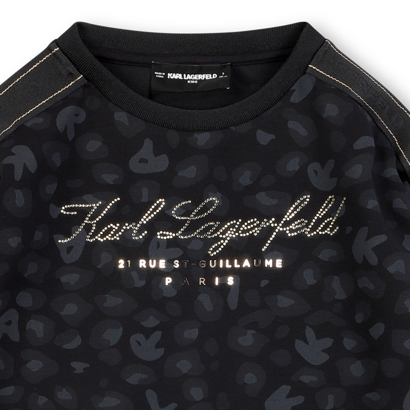 Long sleeve dress KARL LAGERFELD KIDS 
                    GIRL