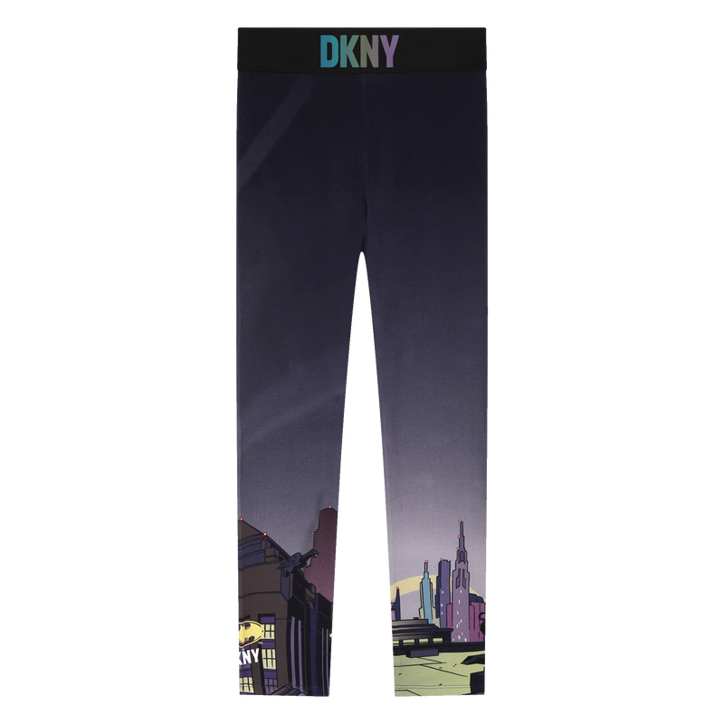 DC Comics printed leggings DKNY 
                    GIRL