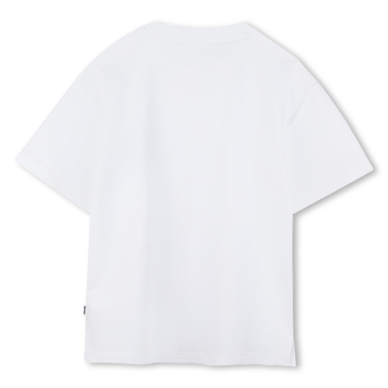 Cotton Short-Sleeved T-Shirt BOSS 
                        BOY