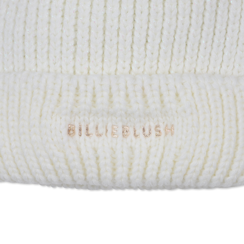 Double pompom beanie BILLIEBLUSH 
                        GIRL