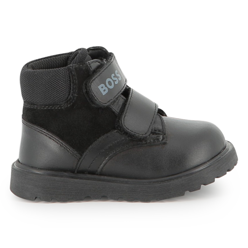 Ankle boots with hook-and-loop fasteners BOSS 
                        BOY