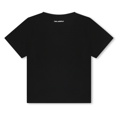 Signature Logo Tee KARL LAGERFELD KIDS GIRL