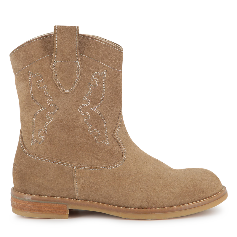 Western boots in cowhide leather ZADIG & VOLTAIRE 
                    GIRL