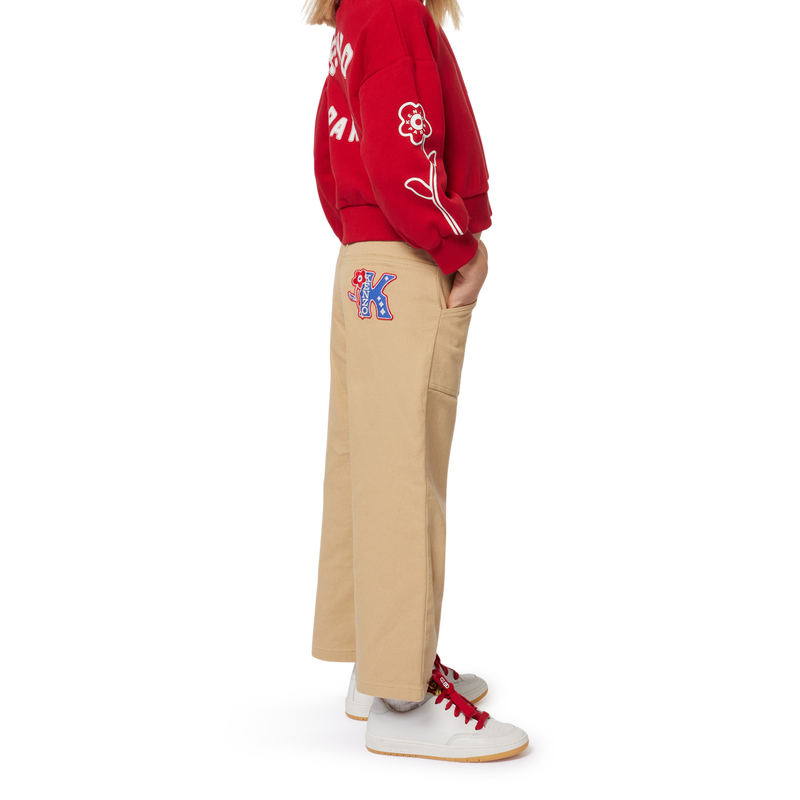 Cotton Fleece Sweatshirt KENZO KIDS 
                        GIRL