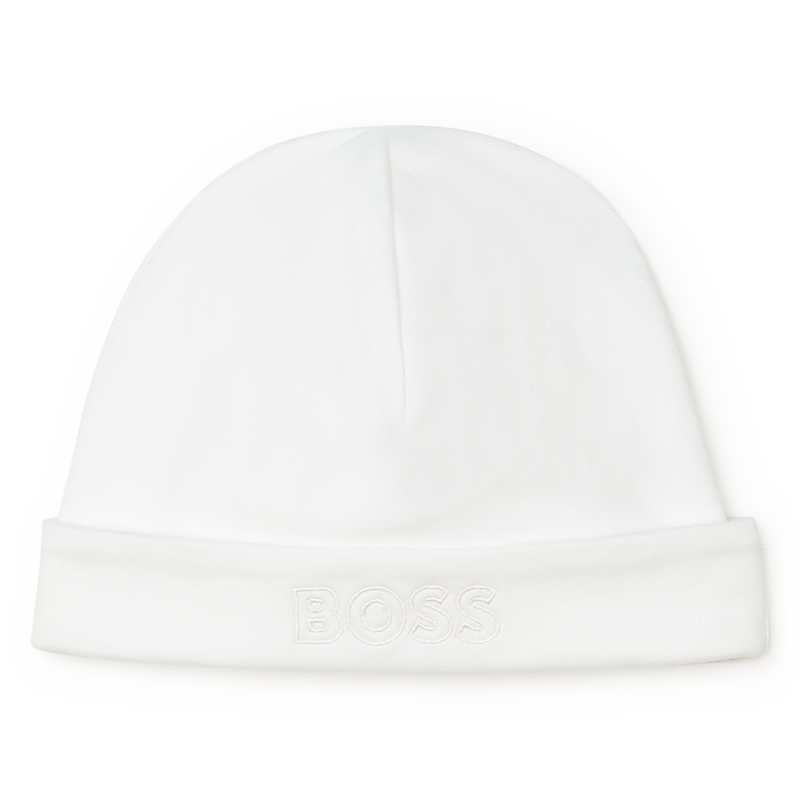 Embroidered newborn hat BOSS 
                    UNISEX