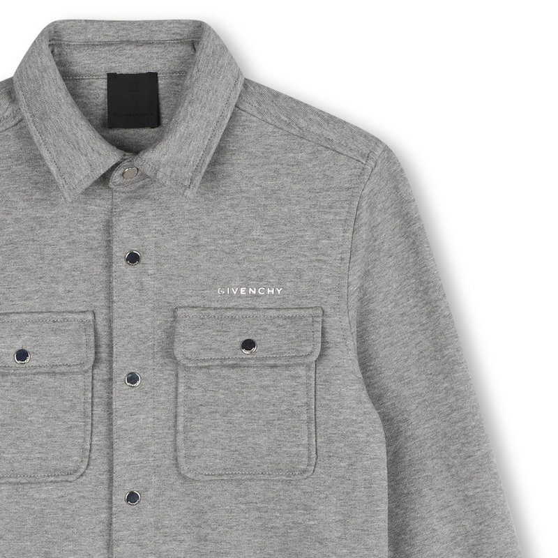 Fleece Overshirt GIVENCHY 
                    BOY