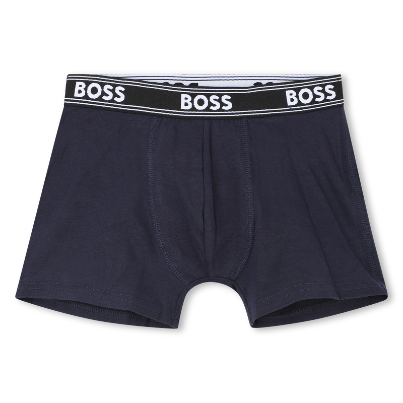 Pack of 3 jersey boxer briefs BOSS 
                    BOY