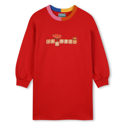 Long Sleeve Dress KENZO KIDS GIRL