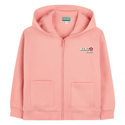 Jogger cardigan KENZO KIDS GIRL