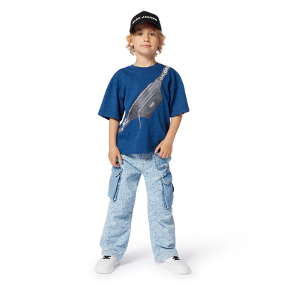 T-shirt with bag print MARC JACOBS BOY