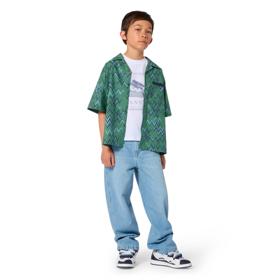 SHORT SLEEVE SHIRT LANVIN BOY