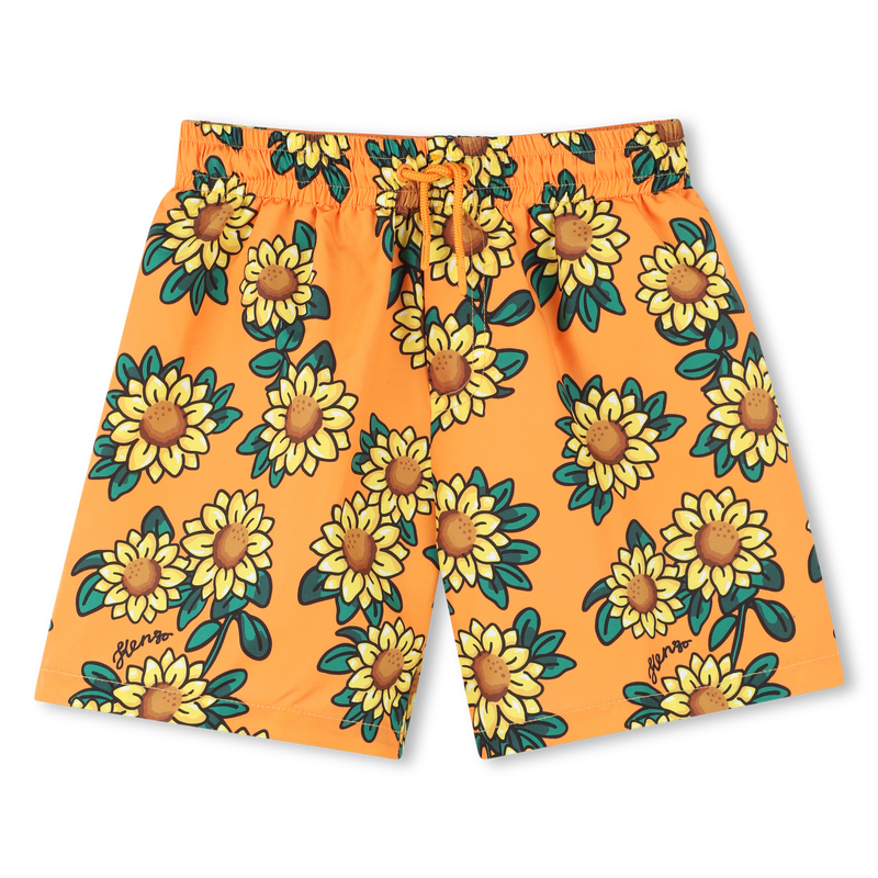 All-over print swim shorts KENZO KIDS 
                        BOY