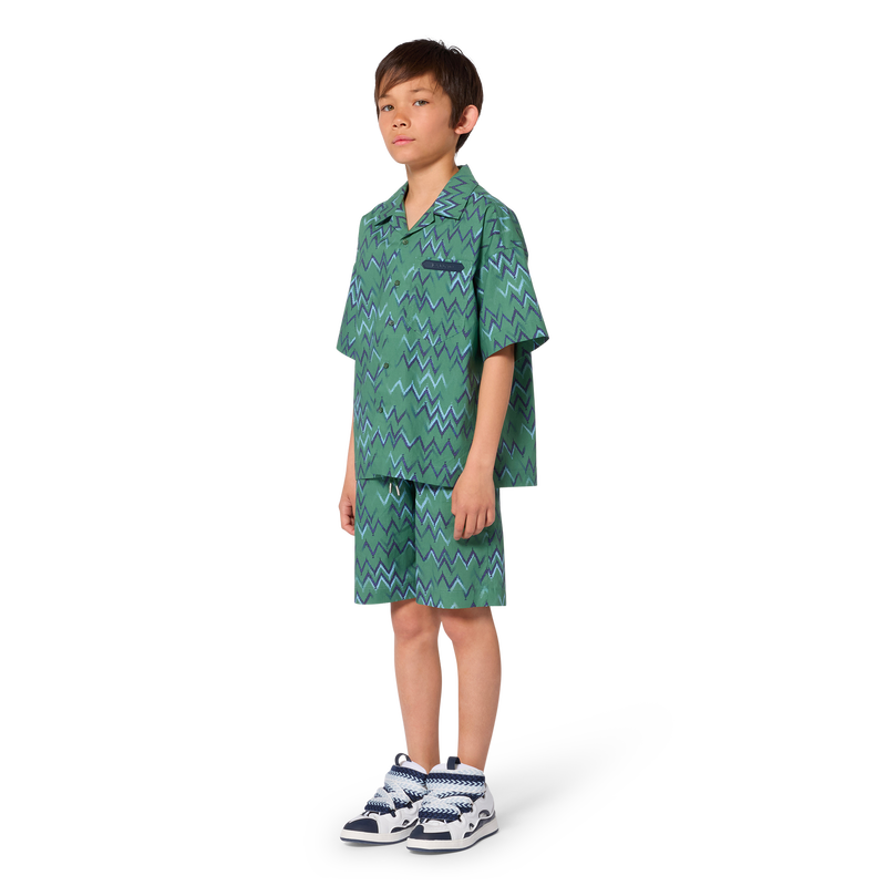 SHORT SLEEVE SHIRT LANVIN 
                        BOY