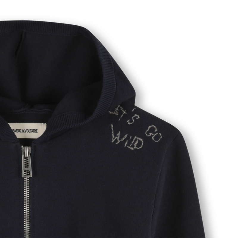 Hooded knit cardigan ZADIG & VOLTAIRE 
                        BOY