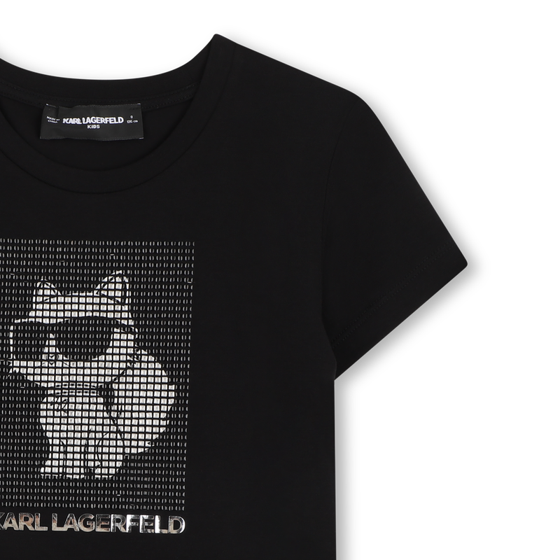 Short-Sleeved T-Shirt KARL LAGERFELD KIDS 
                        GIRL