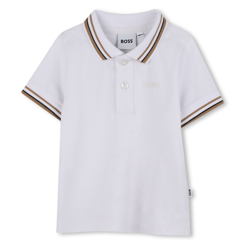 Short-sleeved polo shirt BOSS 
                    BOY