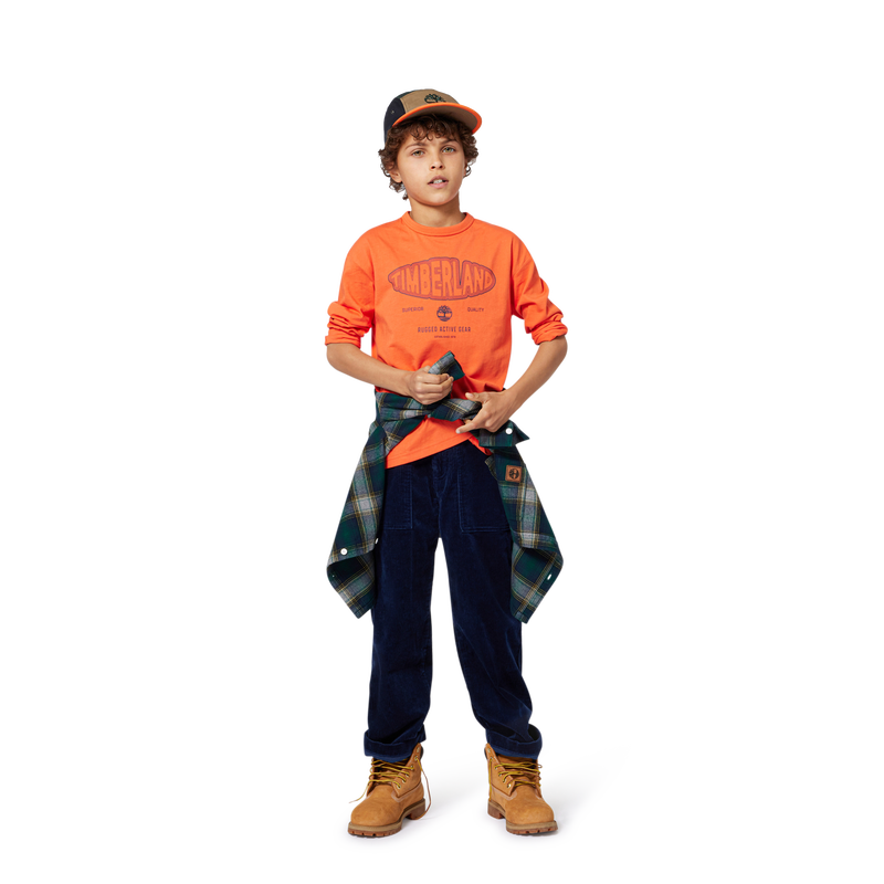 Reversible sleeveless down jacket TIMBERLAND 
                        BOY