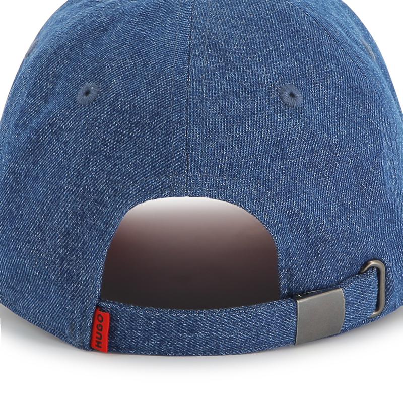 Cotton denim baseball cap HUGO 
                    BOY